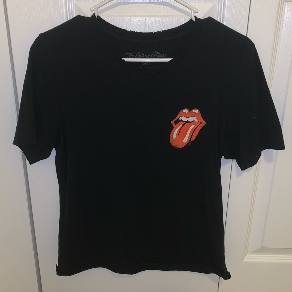 american eagle rolling stones tee